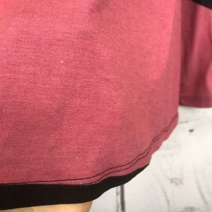 LuLaRoe Skirts - Lularoe Pink and Black Striped Azure Skirt -X3 LuLaRoe Skirts - Lularoe Pink and Black Striped Azure Skirt -X3